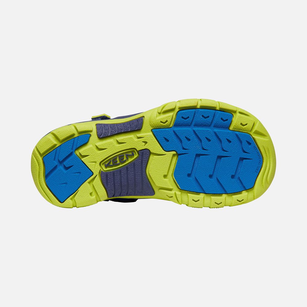 Sandales Keen Enfant Bleu/Vert | Newport H2 | VTPLE-8371